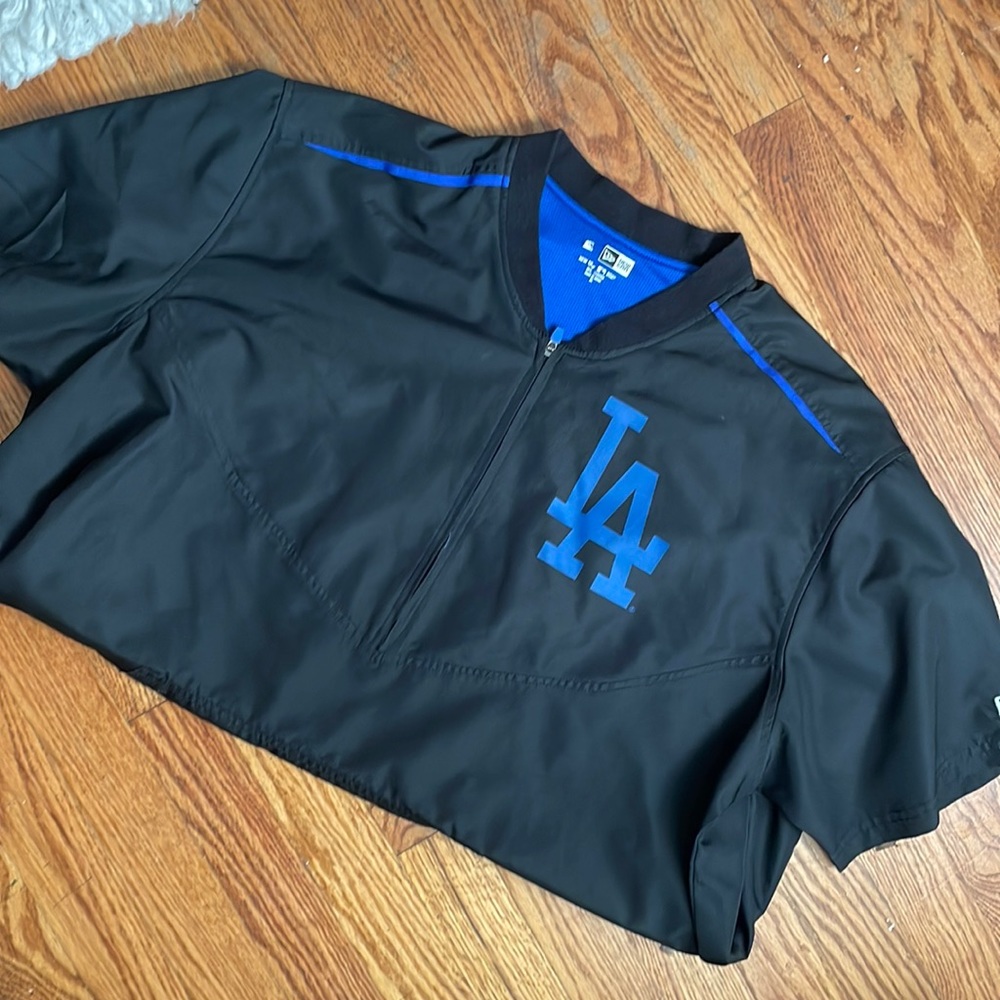 NEW ERA HALF ZIP SHIRT